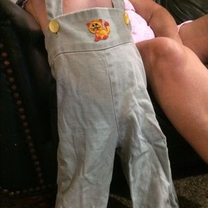 Retro Cat Overalls